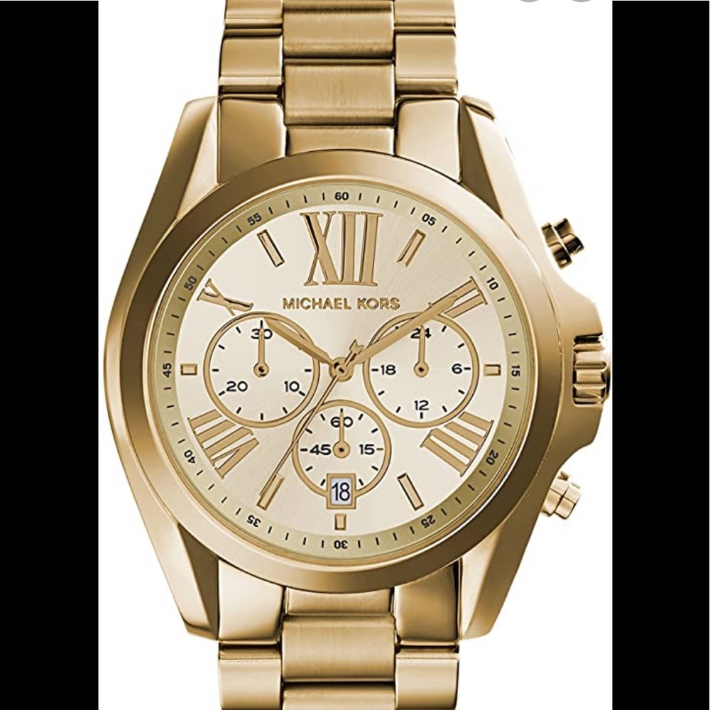 MICHAEL KORS BRADSHAW WATCH - gold